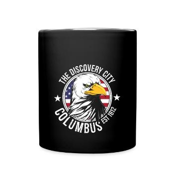 Columbus Ohio - Tasse einfarbig - Schwarz - Vorne