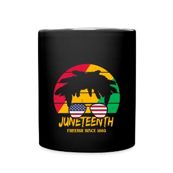 Juneteenth - Mug uni - noir - Devant