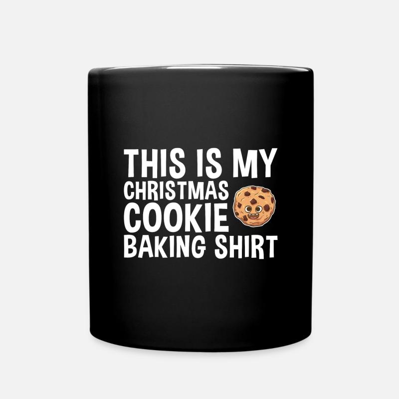 Cuisson des biscuits de Noël Cuisson des biscuits - Mug uni - noir