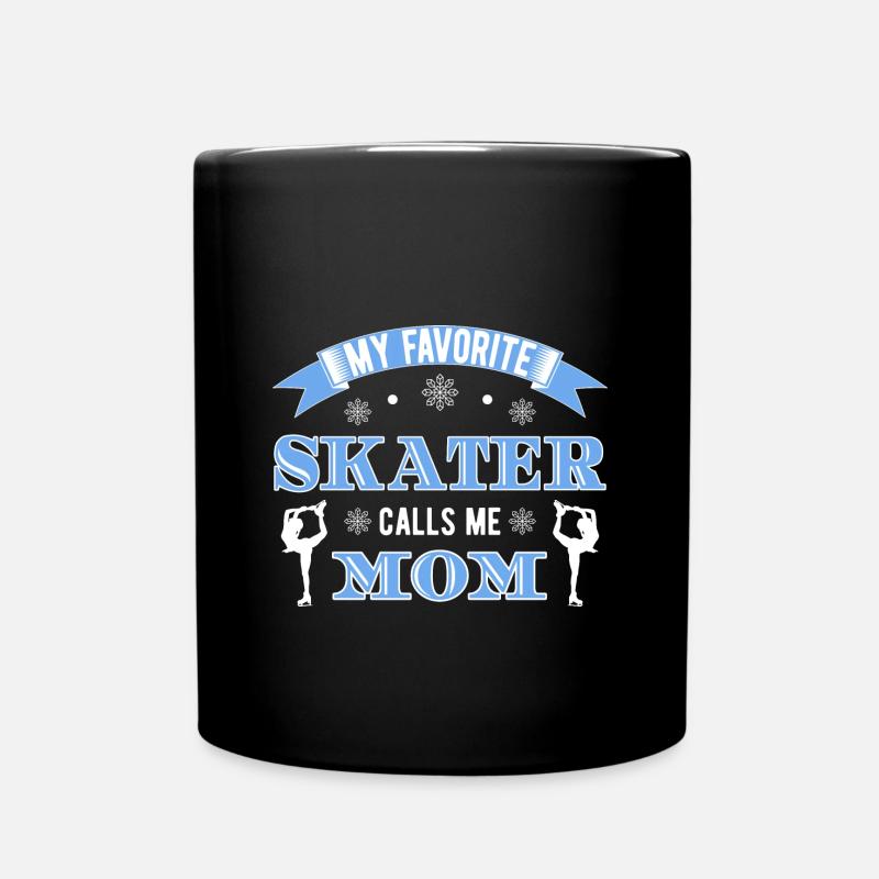 Patinage artistique - Mug uni - noir