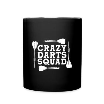 Fléchettes Joueur de fléchettes Fléchettes - Mug uni - noir - Devant