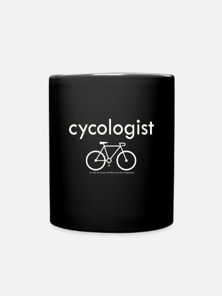 Cycologist Passion Vélo - Mug uni - noir