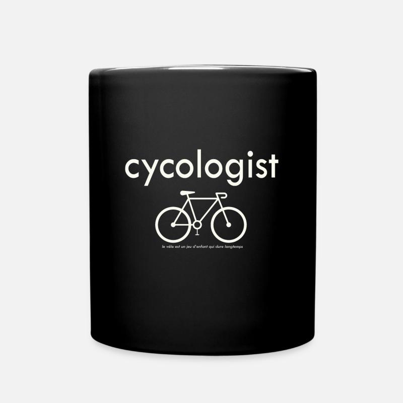 Cycologist Passion Vélo - Mug uni - noir