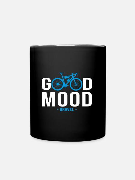 Vélo velo good mood sport cycliste gravel - Mug uni - noir