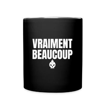 vraiment beaucoup - Mug uni - noir - Devant