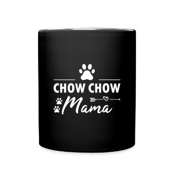 Chow Chow Mama - Mug uni - noir - Devant