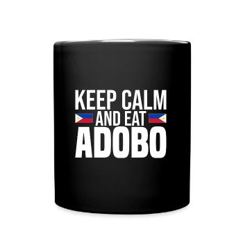 Philippinen - Tasse einfarbig - Schwarz - Vorne