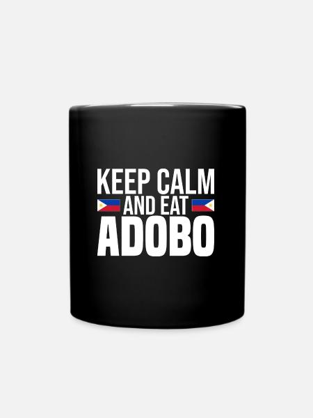 Philippinen - Tasse einfarbig - Schwarz