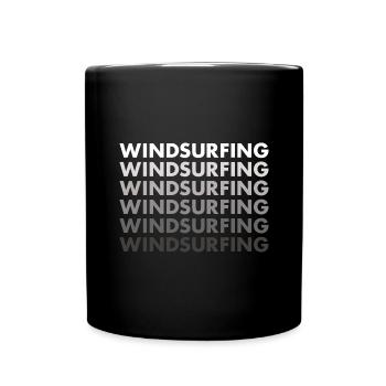 Sport Windsurfing - Full Colour Mug - black - Front