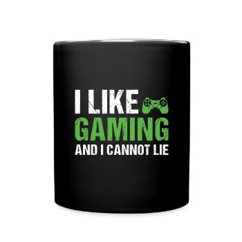 Gamer J’aime les jeux - Mug uni - noir - Devant