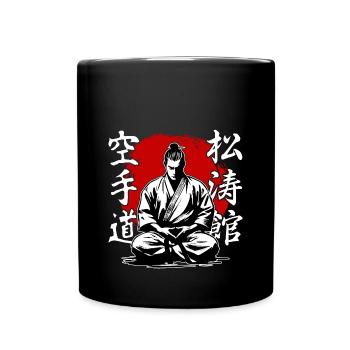Samouraï Shotokan Karaté Style Arts Martiaux - Mug uni - noir - Devant
