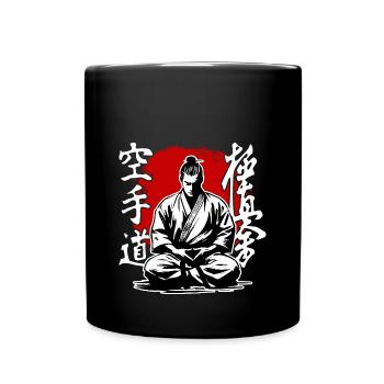 Samouraï Kokiushinkai Karaté Style Arts martiaux - Mug uni - noir - Devant