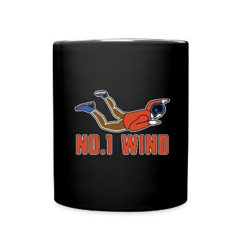 Indoor Skydiving - Full Colour Mug - black - Front