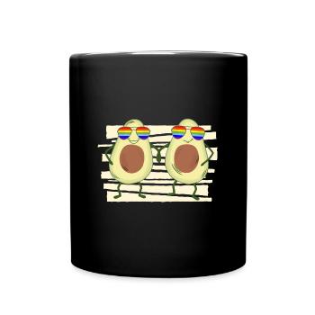 Avocat LGBTQ Gay Pride LGBT - Mug uni - noir - Devant