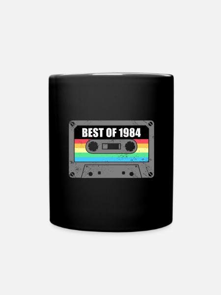 Anniversaire Best Of 1984 Millésime 1984 - Mug uni - noir