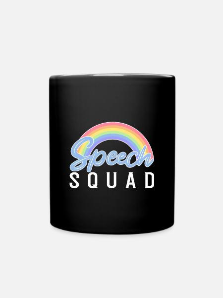 Sprachtherapie Sprachtherapeut - Tasse einfarbig - Schwarz