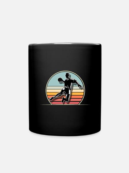 Handball Handballeur - Mug uni - noir