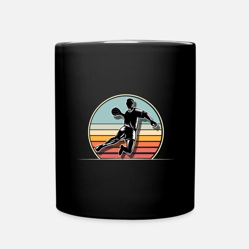 Handball Handballeur - Mug uni - noir