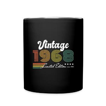 Birthday Vintage 1968 Limited Edition - 1968 - Full Colour Mug - black - Front
