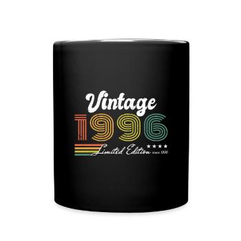 Birthday Vintage 1996 Limited Edition - 1996 - Full Colour Mug - black - Front