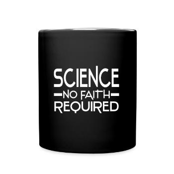Atheism Proverbs | Atheists Skeptics Gifts - Full Colour Mug - black - Front
