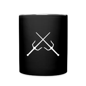 Arme Saigabel Kobudo du design Okinawa - Mug uni - noir - Devant