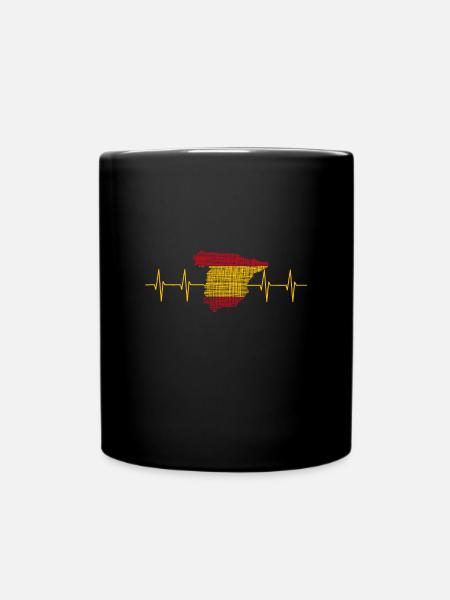 Spain España - Tasse einfarbig - Schwarz