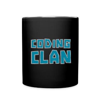 Programmer Coder Software Developer - Full Colour Mug - black - Front