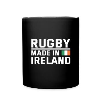 Rugby Made In Ireland Rugby - Mug uni - noir - Devant