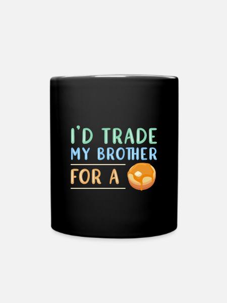 Crêpe - Mug uni - noir