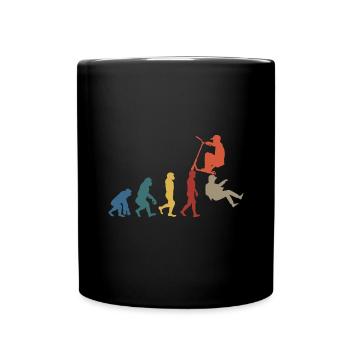 Scooter Evolution - Tasse einfarbig - Schwarz - Vorne