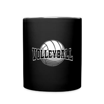 Volleyball - Full Colour Mug - black - Front