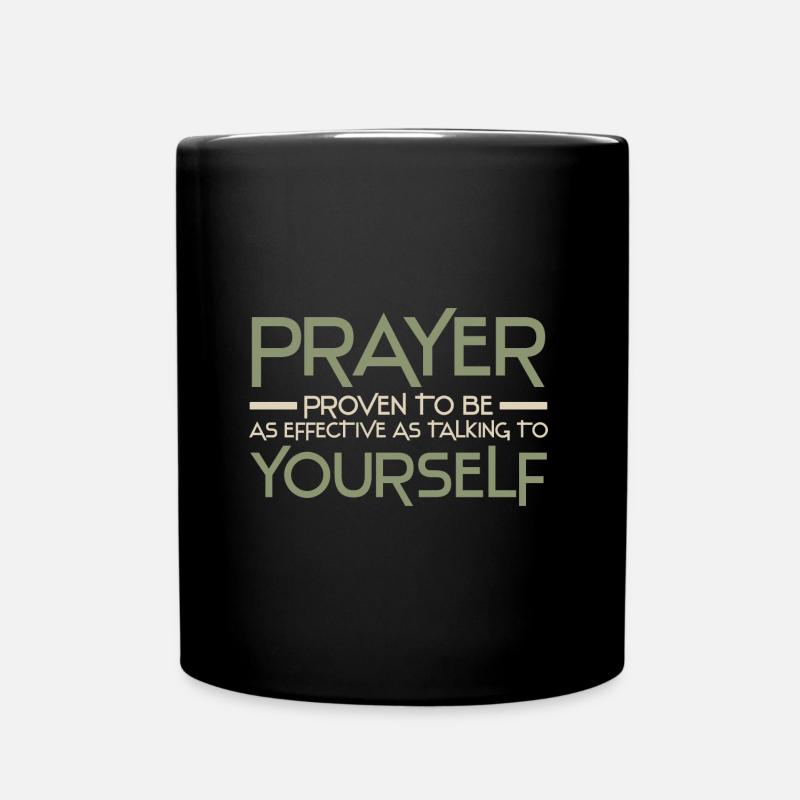 Anti Religion - Full Colour Mug - black