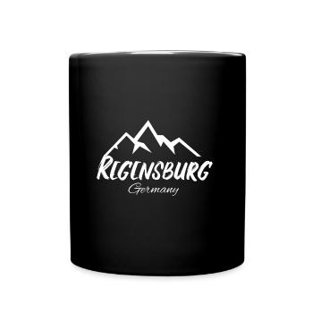 Regensburg Meine Stadt Bayern Regensburger - Tasse einfarbig - Schwarz - Vorne