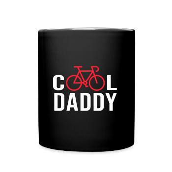 Bike bike cool daddy sport father's day - Full Colour Mug - black - Front
