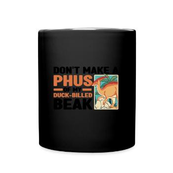 Dinosaurier Geschenke | Dino Kinder Geburtstage - Tasse einfarbig - Schwarz - Vorne