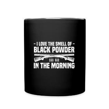 Muzzleloader - Tasse einfarbig - Schwarz - Vorne
