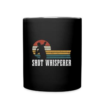 Kugelstoßen Leichtathletik | Sport Athlet Geschenk - Tasse einfarbig - Schwarz - Vorne