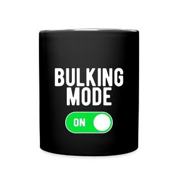 Mode de gonflement ON Gym Musculation Poids Entraînement - Mug uni - noir - Devant