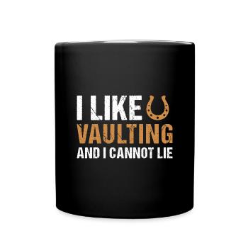 Vaulter I Like Vaulting - Full Colour Mug - black - Front