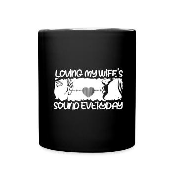 Tontechniker Sound Audio Engineer - Tasse einfarbig - Schwarz - Vorne