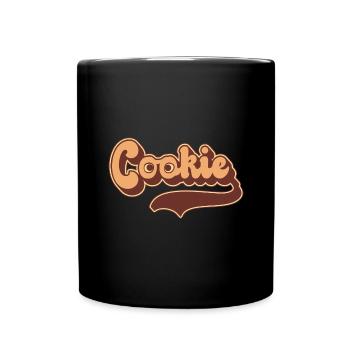 Cuisson des biscuits rétro - Mug uni - noir - Devant