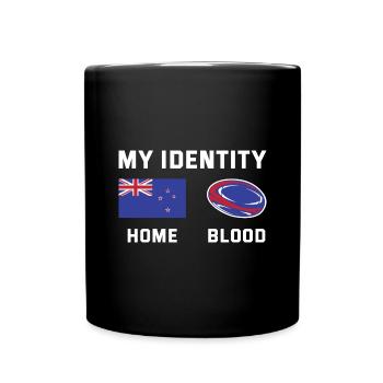 My Identity Rugby - Full Colour Mug - black - Front