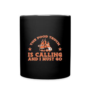 Food Truck Streetfood - Mug uni - noir - Devant