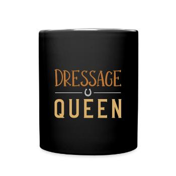 Équitation Sport équestre - Mug uni - noir - Devant