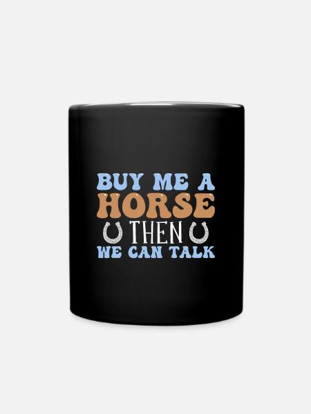 Équitation Sport équestre - Mug uni - noir