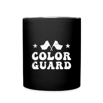 Garde de couleur - Mug uni - noir - Devant