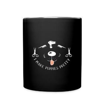 Toiletteur pour chiens Toiletteur pour chien - Mug uni - noir - Devant