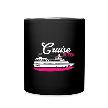 Cruise Cruise Ship - Full Colour Mug - black - Front