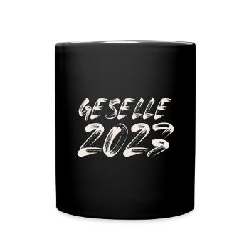 Geselle 2023 Gesellenprüfung - Tasse einfarbig - Schwarz - Vorne